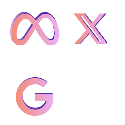 Meta , Google , Twitter/X